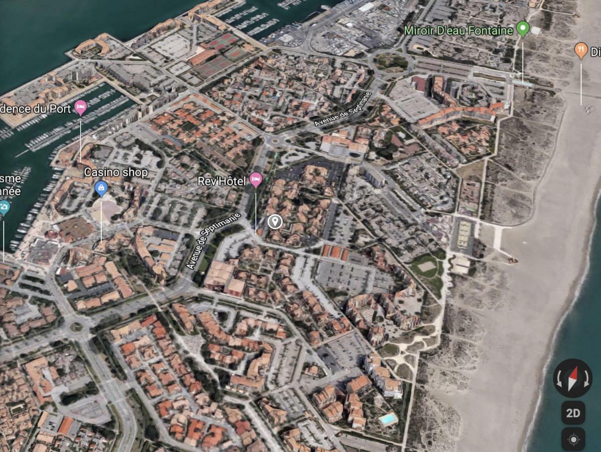 Port Leucate T2 Bis Wifi Les Sables 3公寓 外观 照片